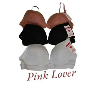 Pink Lover Bra's 32B NWT